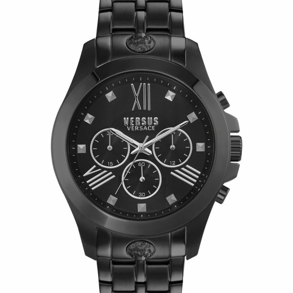 Sale! Versace Versus Black 44mm Watch